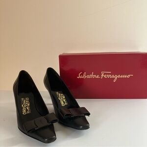 Salvatore Ferragamo Black Heels